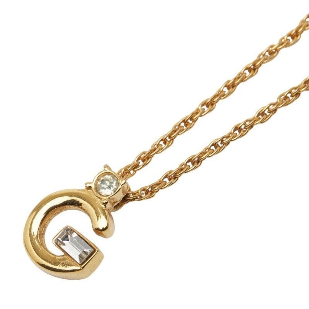 Givenchy G Logo Gold Plated Necklace
